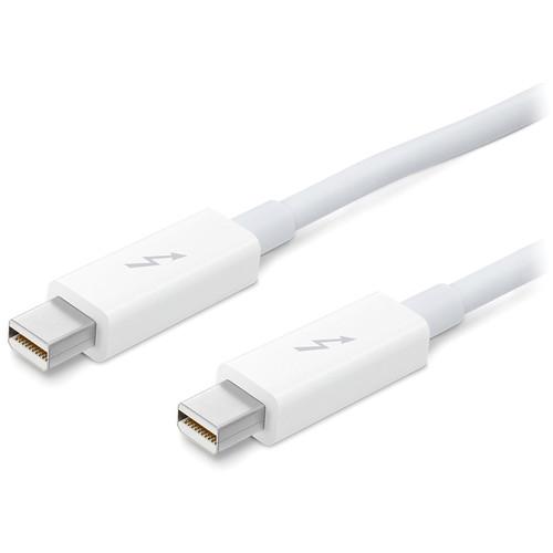 Apple 6.6' (2.0 m) Thunderbolt Cable (White) MD861LL/A, Apple, 6.6', 2.0, m, Thunderbolt, Cable, White, MD861LL/A,