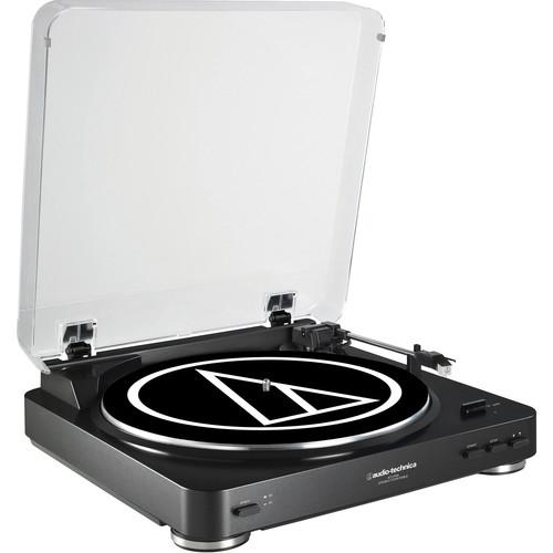 Audio-Technica AT-LP60 Fully Automatic Belt-Drive AT-LP60BK