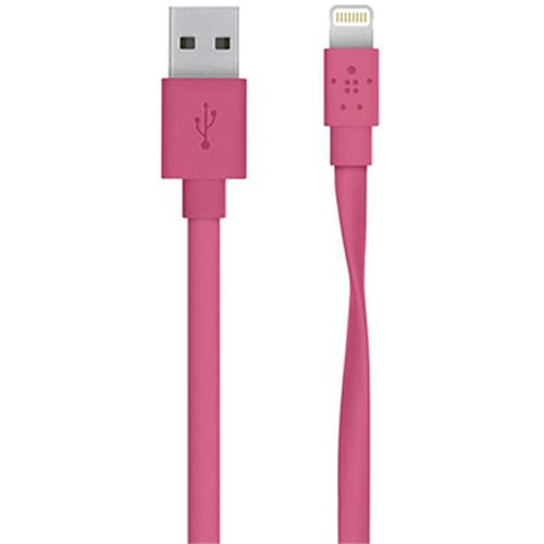 Belkin MIXIT Flat Lightning to USB Cable F8J148BT04-PNK, Belkin, MIXIT, Flat, Lightning, to, USB, Cable, F8J148BT04-PNK,