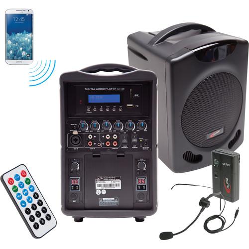 Califone PA419M Portable Bluetooth PA with Wireless PA419M