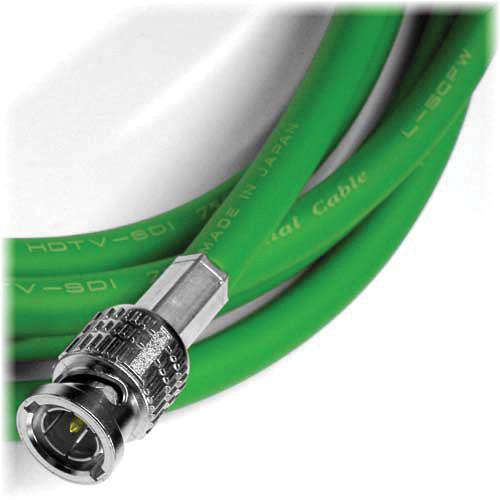 Canare 25 ft HD-SDI Video Coaxial Cable (Green) CA56HSVB25GRN