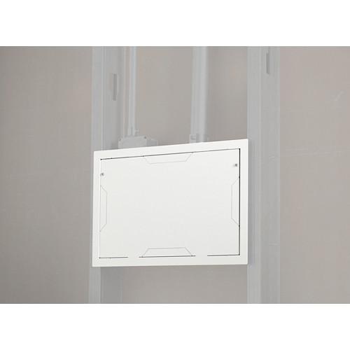 Chief PAC525FW In-Wall Storage Box with Flange (White) PAC525FW
