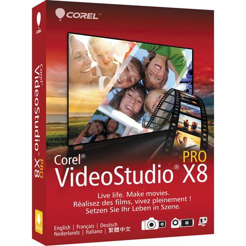 Corel  VideoStudio Pro X8 (Boxed) VSPRX8MLMBAM