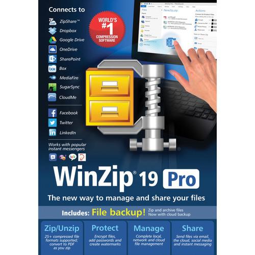 Corel  WinZip 19 Pro (DVD) WZ19PROMLDVD