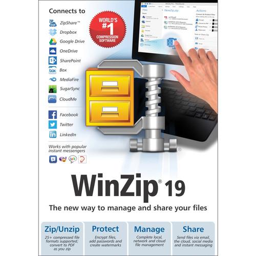 Corel  WinZip 19 Pro (DVD) WZ19PROMLDVD