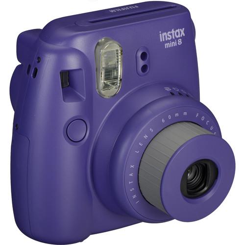 Fujifilm instax mini 8 Instant Film Camera (Grape) 16443955, Fujifilm, instax, mini, 8, Instant, Film, Camera, Grape, 16443955,