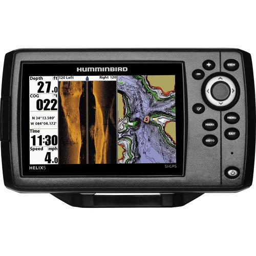 Humminbird  Helix 5 5 SI GPS Fishfinder 409640-1, Humminbird, Helix, 5, 5, SI, GPS, Fishfinder, 409640-1, Video