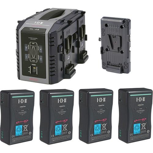 IDX System Technology Endura Duo-150 V-Mount 4-Battery D1544URSA