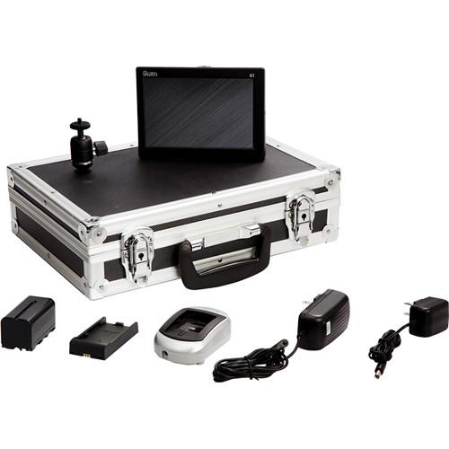 ikan D7w Waveform Field Monitor Deluxe Kit with LP-E6 D7W-DK-E6