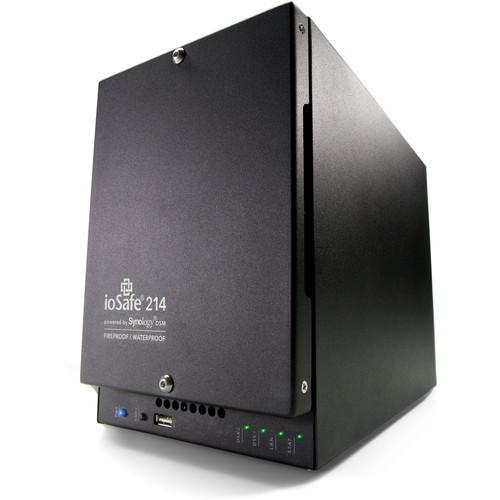 IoSafe 214 8TB 2-Bay NAS Server with 1 Year Pro 214-E8TB1YRPRO