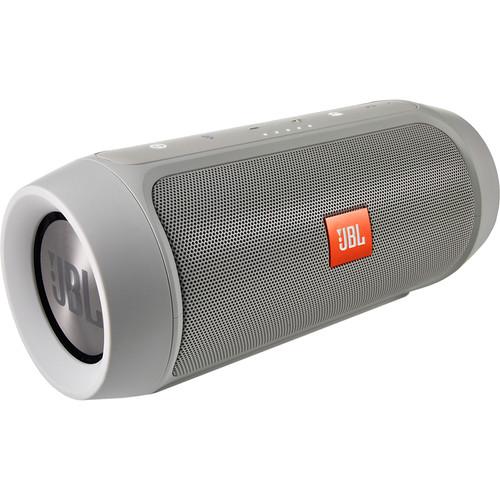 JBL Charge 2  Portable Stereo Speaker (Gray) CHARGE2PLUSGRAYAM