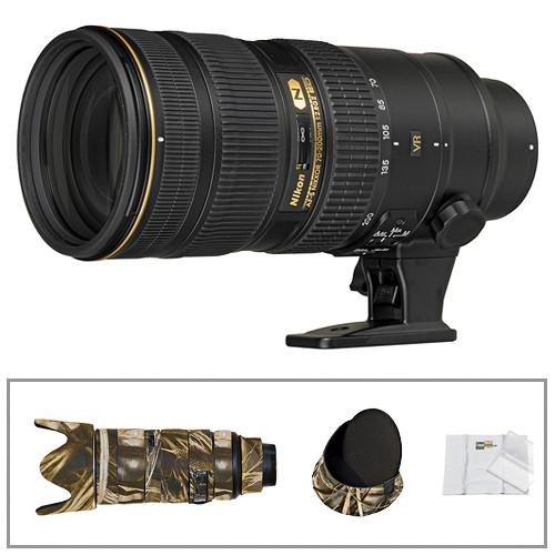 Nikon AF-S 70-200mm f/2.8G ED VR II Lens with Black LensCoat, Nikon, AF-S, 70-200mm, f/2.8G, ED, VR, II, Lens, with, Black, LensCoat,