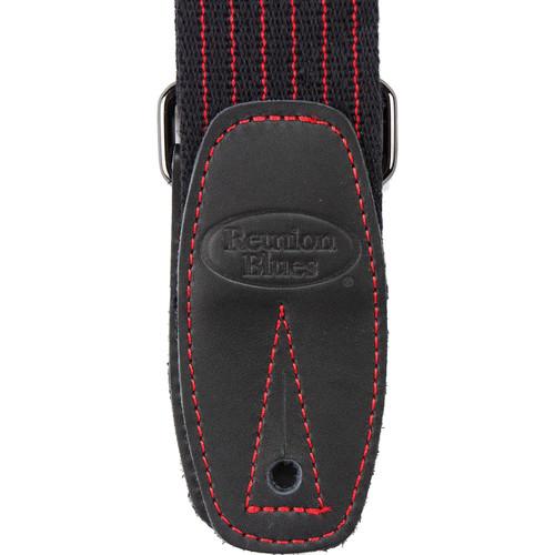 Reunion Blues Merino Wool Guitar Strap (Red Pinstripe) RBS-92PS, Reunion, Blues, Merino, Wool, Guitar, Strap, Red, Pinstripe, RBS-92PS