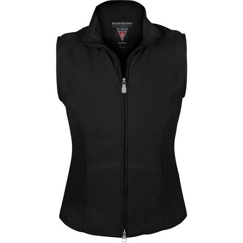 SCOTTeVEST RFID Travel Vest for Women (Medium, Black) RVWMBK