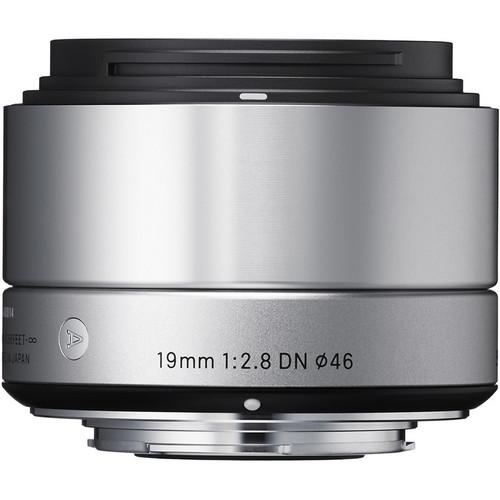 Sigma 19mm f/2.8 DN Lens for Sony E-mount Cameras (Silver), Sigma, 19mm, f/2.8, DN, Lens, Sony, E-mount, Cameras, Silver,