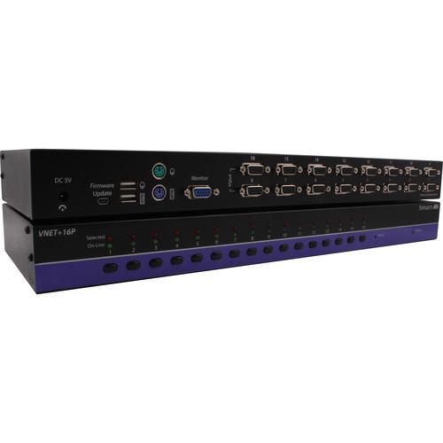 Smart-AVI VNET 16P 16-port Cross Platform WUXGA KVM VNET 16PS