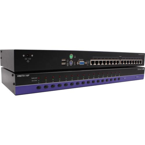 Smart-AVI VNET 16P 16-port Cross Platform WUXGA KVM VNET 16PS