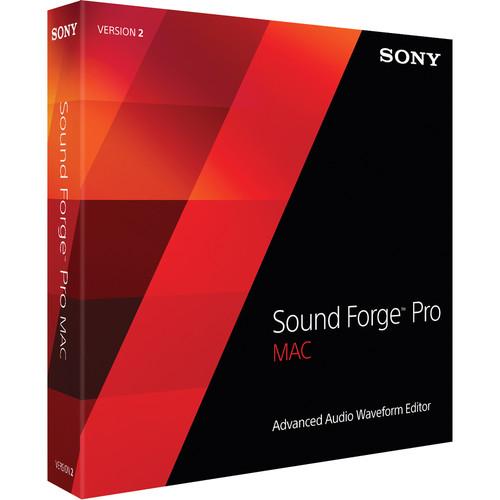 Sony Sound Forge Pro Mac 2.5 - Digital Audio Editing KSFM20SL1