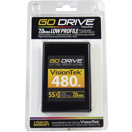 VisionTek Go Drive Low Profile 7mm SSD (240GB) 900624