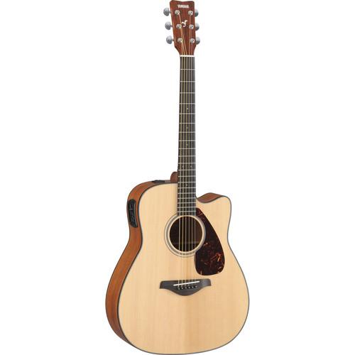 Yamaha FGX700SC Solid-Top Acoustic/Electric Cutaway FGX700SC BS