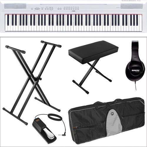 Yamaha Yamaha P-115 - 88-Key Digital Piano Value Bundle Kit