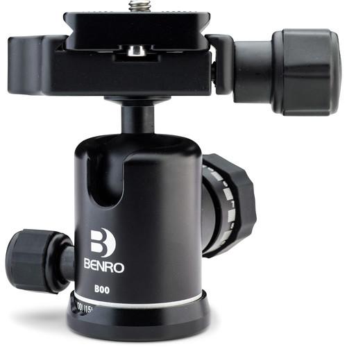 Benro B5 Triple Action Ball Head with PU85 Quick-Release Plate, Benro, B5, Triple, Action, Ball, Head, with, PU85, Quick-Release, Plate