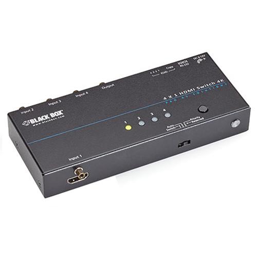 Black Box 4K HDMI Matrix Switch (2 x 1) VSW-HDMI2X1-4K