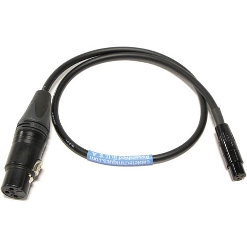 Cable Techniques CT-PXFT-24 XLR-3F to TA3F Cable CT-PXFT-18, Cable, Techniques, CT-PXFT-24, XLR-3F, to, TA3F, Cable, CT-PXFT-18,