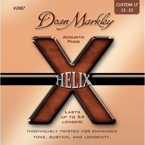 Dean Markley 2086 LT - Helix Acoustic Phos Guitar Strings DM2086, Dean, Markley, 2086, LT, Helix, Acoustic, Phos, Guitar, Strings, DM2086