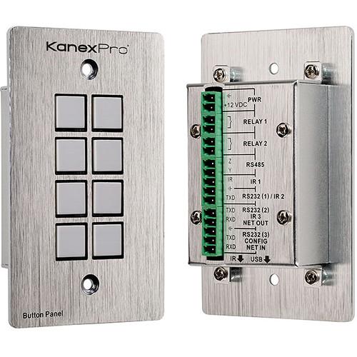 KanexPro WP-CONTROLB Wall Plate Control Panel WP-CONTROLB
