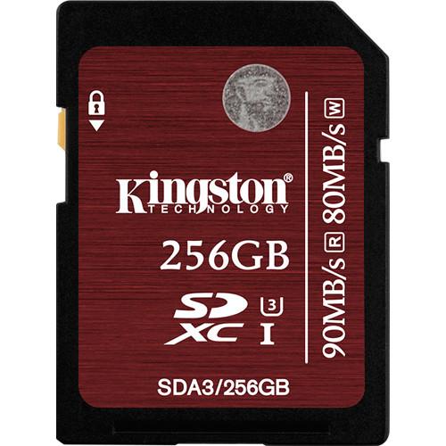 Kingston 128GB UHS-1 SDXC Memory Card (Class-10) SDA3/128GB, Kingston, 128GB, UHS-1, SDXC, Memory, Card, Class-10, SDA3/128GB,