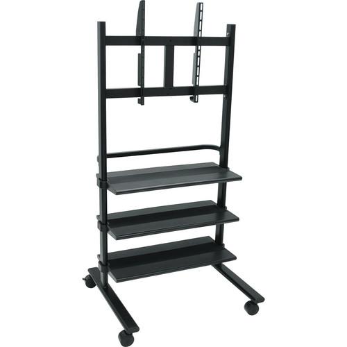 Luxor WFP200-B LCD TV Stand with Two Shelves WFP200-B