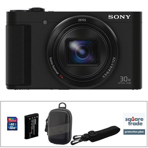 Sony Cyber-shot DSC-HX90V Digital Camera Deluxe Kit
