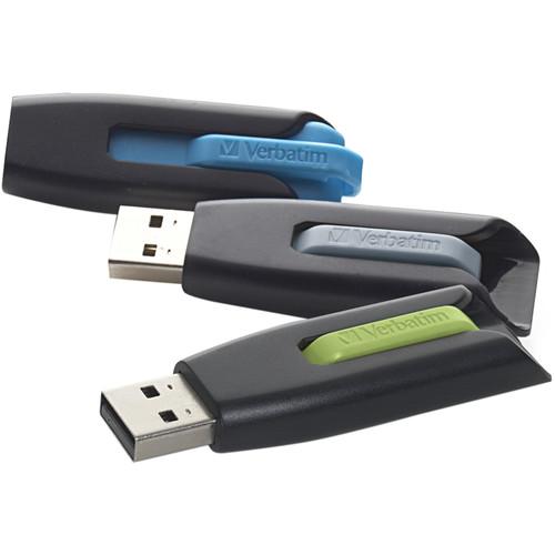 Verbatim 8GB Store 'n' Go V3 USB 3.0 Flash Drive 99125, Verbatim, 8GB, Store, 'n', Go, V3, USB, 3.0, Flash, Drive, 99125,