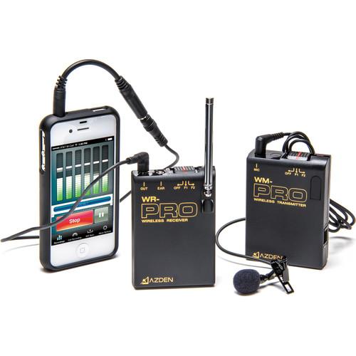 Azden WLX-PRO VHF Wireless Lavalier Microphone System WLX-PRO
