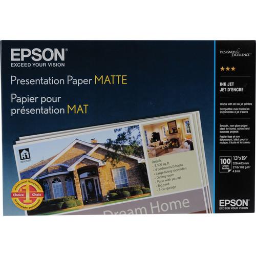 Epson  Presentation Paper Matte S041079, Epson, Presentation, Paper, Matte, S041079, Video
