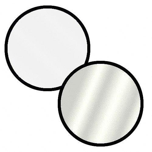 Impact Collapsible Circular Reflector Disc - Silver/White R1612, Impact, Collapsible, Circular, Reflector, Disc, Silver/White, R1612