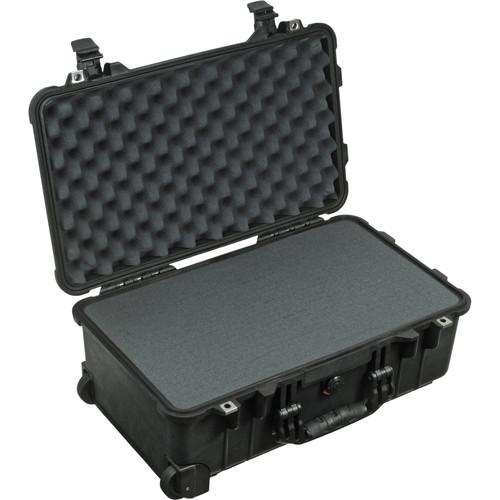 Pelican 1510 Carry-On Case with Foam Set (Black) 1510-000-110, Pelican, 1510, Carry-On, Case, with, Foam, Set, Black, 1510-000-110