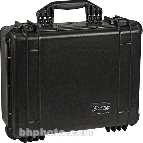 Pelican 1550NF Case without Foam (Yellow) 1550-001-240