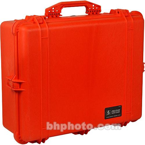 Pelican 1600 Case without Foam (Orange) 1600-001-150