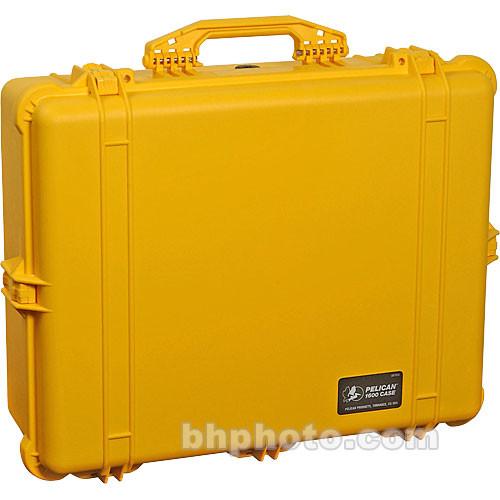 Pelican 1600 Case without Foam (Orange) 1600-001-150