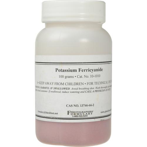 Photographers' Formulary Potassium Ferricyanide 10-1010 100G, Photographers', Formulary, Potassium, Ferricyanide, 10-1010, 100G,