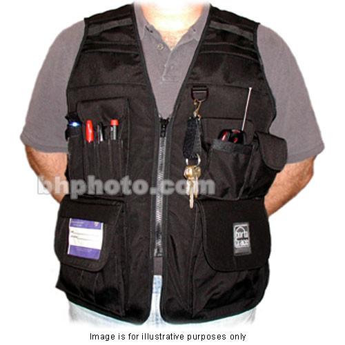 Porta Brace VV-M Videographer Vest (Small, Black) VV-SBL