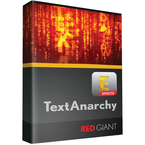 Red Giant  Text Anarchy (Download) TEXT-D