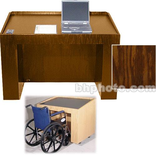 Sound-Craft Systems ADA-2 Lectern (Dark Mahogany) ADA2VA, Sound-Craft, Systems, ADA-2, Lectern, Dark, Mahogany, ADA2VA,