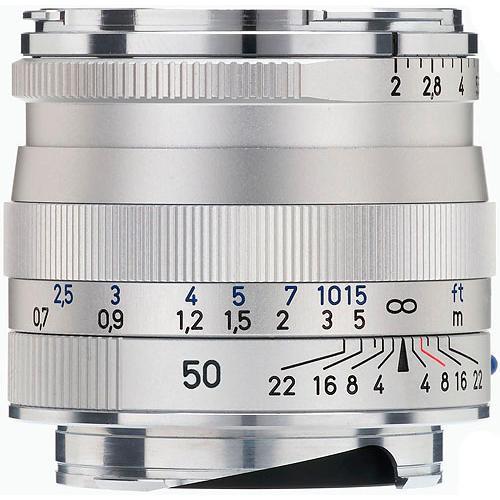 Zeiss  50mm f/2 ZM Lens - Silver 1365-660