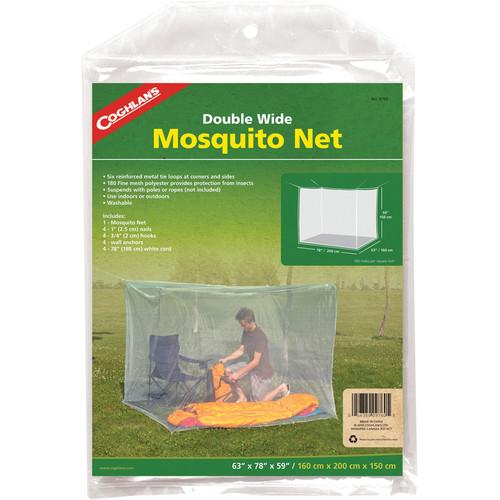 Coghlan's Double Wide Mosquito Net (White, 180 Mesh) 9760, Coghlan's, Double, Wide, Mosquito, Net, White, 180, Mesh, 9760,