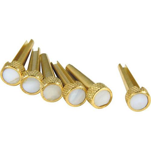 DANDREA TP1B - Tone Pins 6/Set (Solid Brass, Flat) TP1B, DANDREA, TP1B, Tone, Pins, 6/Set, Solid, Brass, Flat, TP1B,