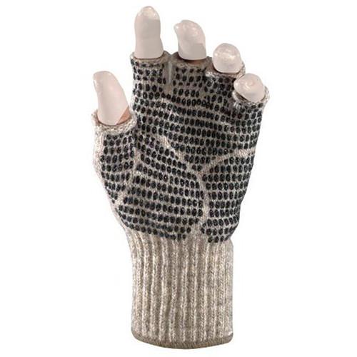 Fox River Ragg Wool Gripper Large Fingerless Gloves 9591-06120-L