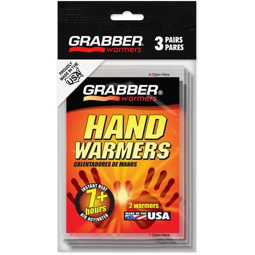 Grabber Mini Hand Warmers - Single-Use Air-Activated Heat HWES3